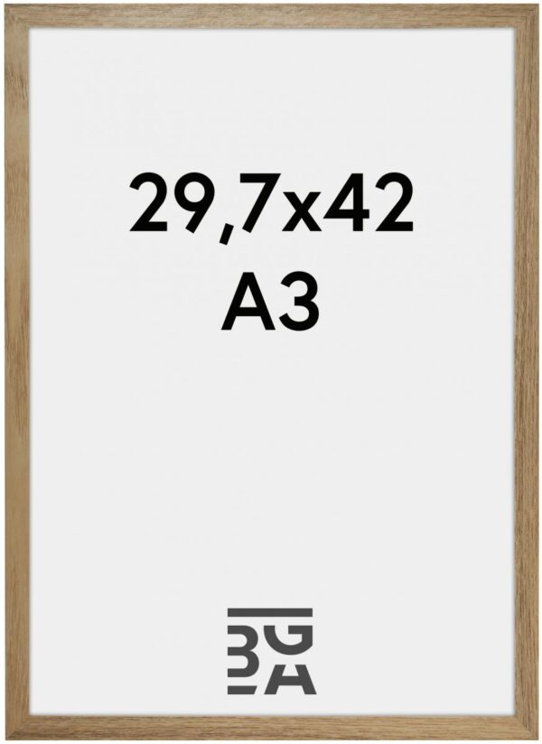 Fotoposter mit Bilderrahmen A3